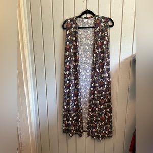 Lularoe Joy cardigan duster vest XL